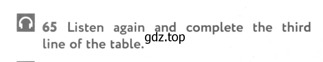 Условие номер 65 (страница 70) гдз по английскому языку 10 класс Биболетова, Бабушис, учебник