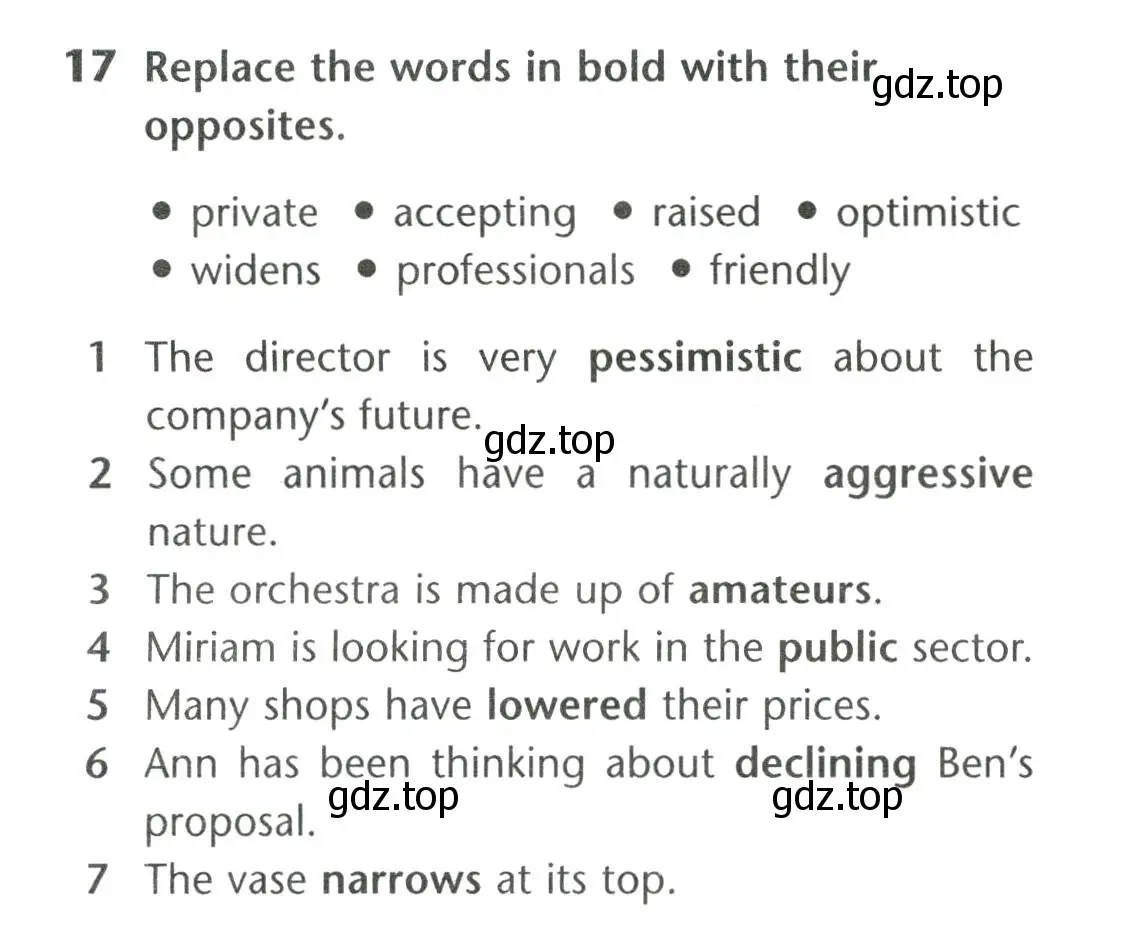 Условие номер 17 (страница 9) гдз по английскому языку 11 класс Баранова, Дули, лексический практикум