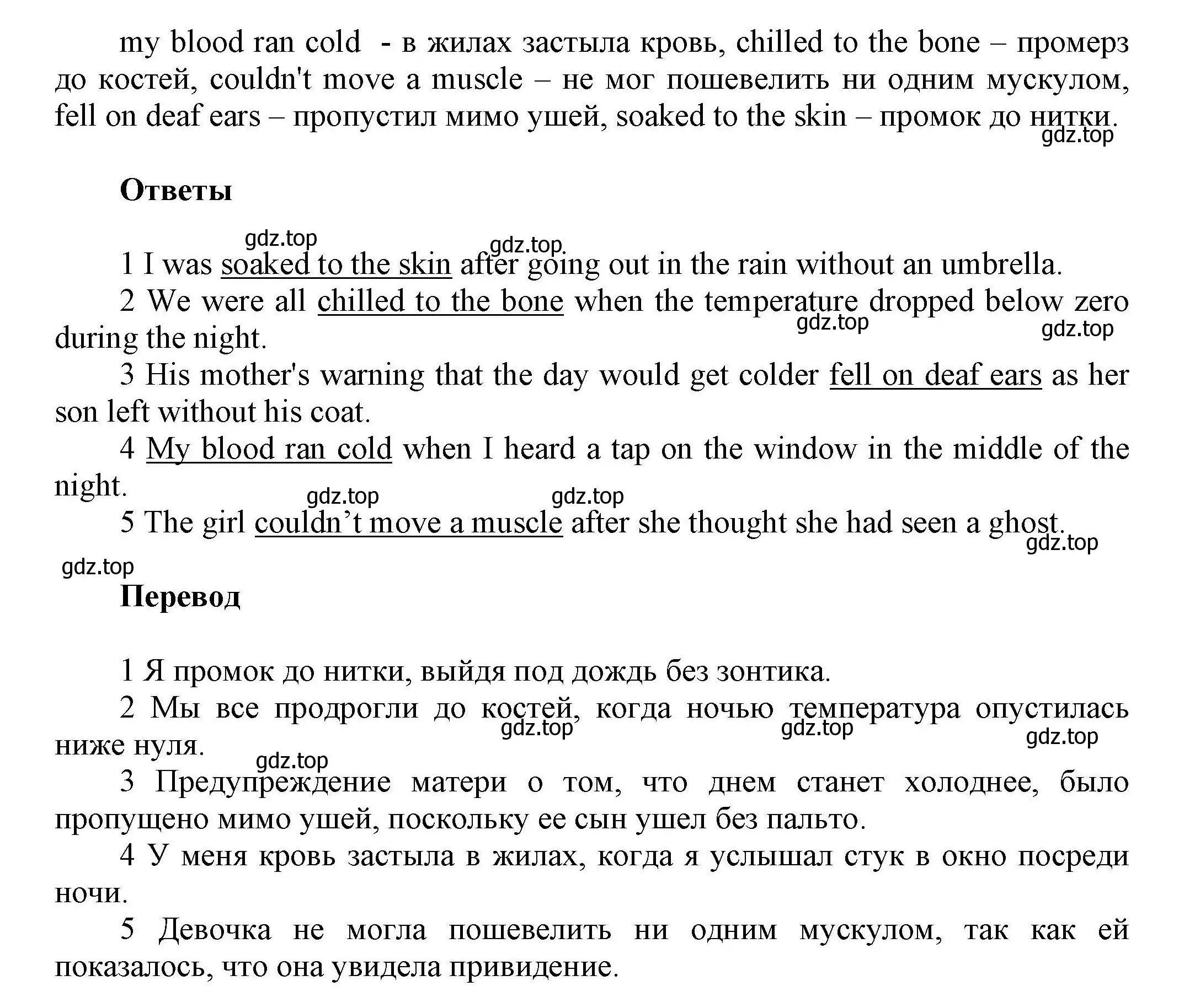 Решение номер 10 (страница 12) гдз по английскому языку 11 класс Баранова, Дули, лексический практикум