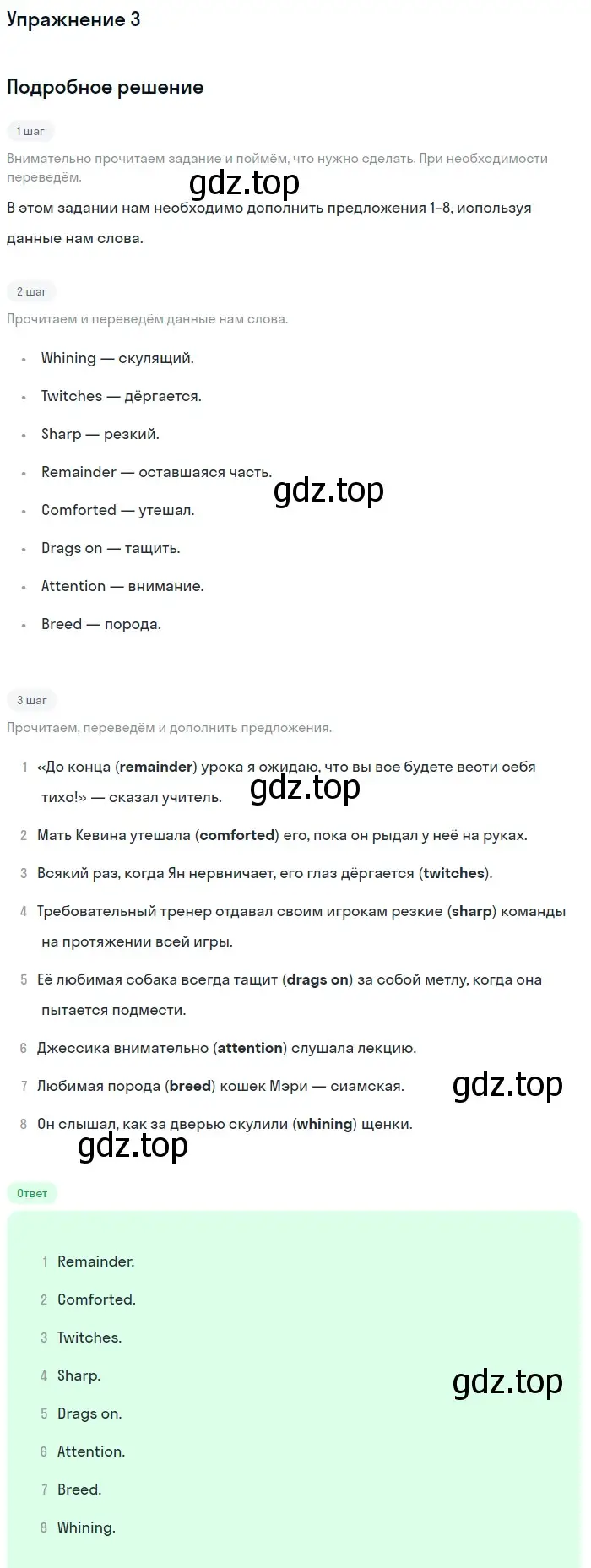 Решение 2. номер 3 (страница 48) гдз по английскому языку 11 класс Афанасьева, Дули, рабочая тетрадь