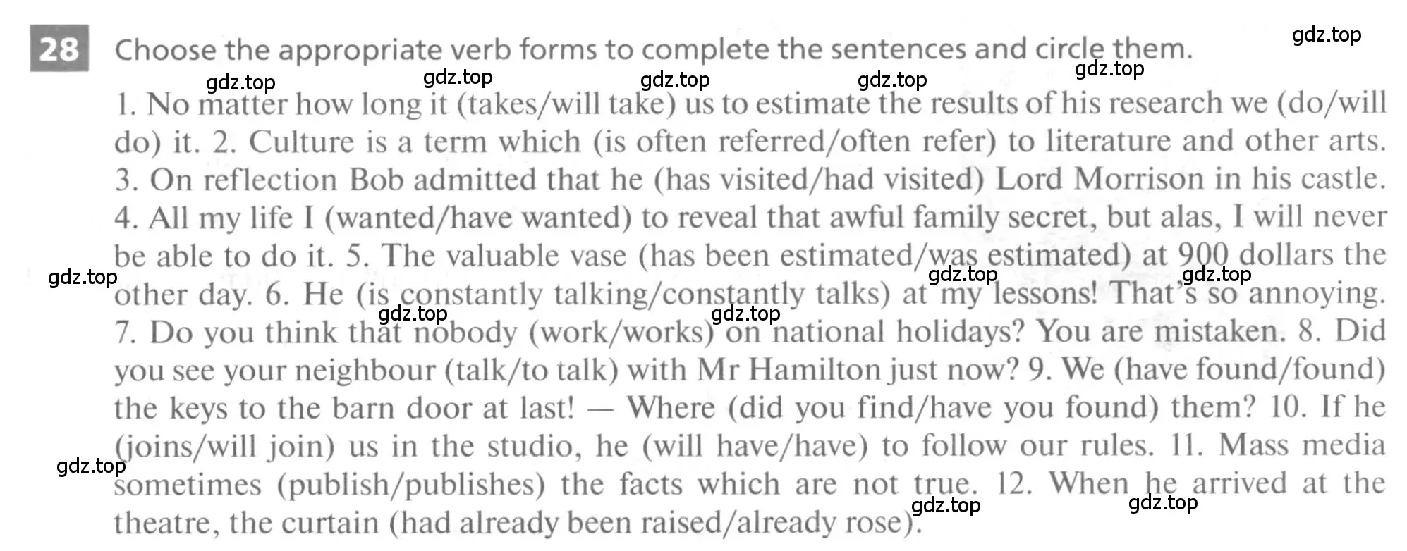 Условие номер 28 (страница 45) гдз по английскому языку 11 класс Афанасьева, Михеева, рабочая тетрадь