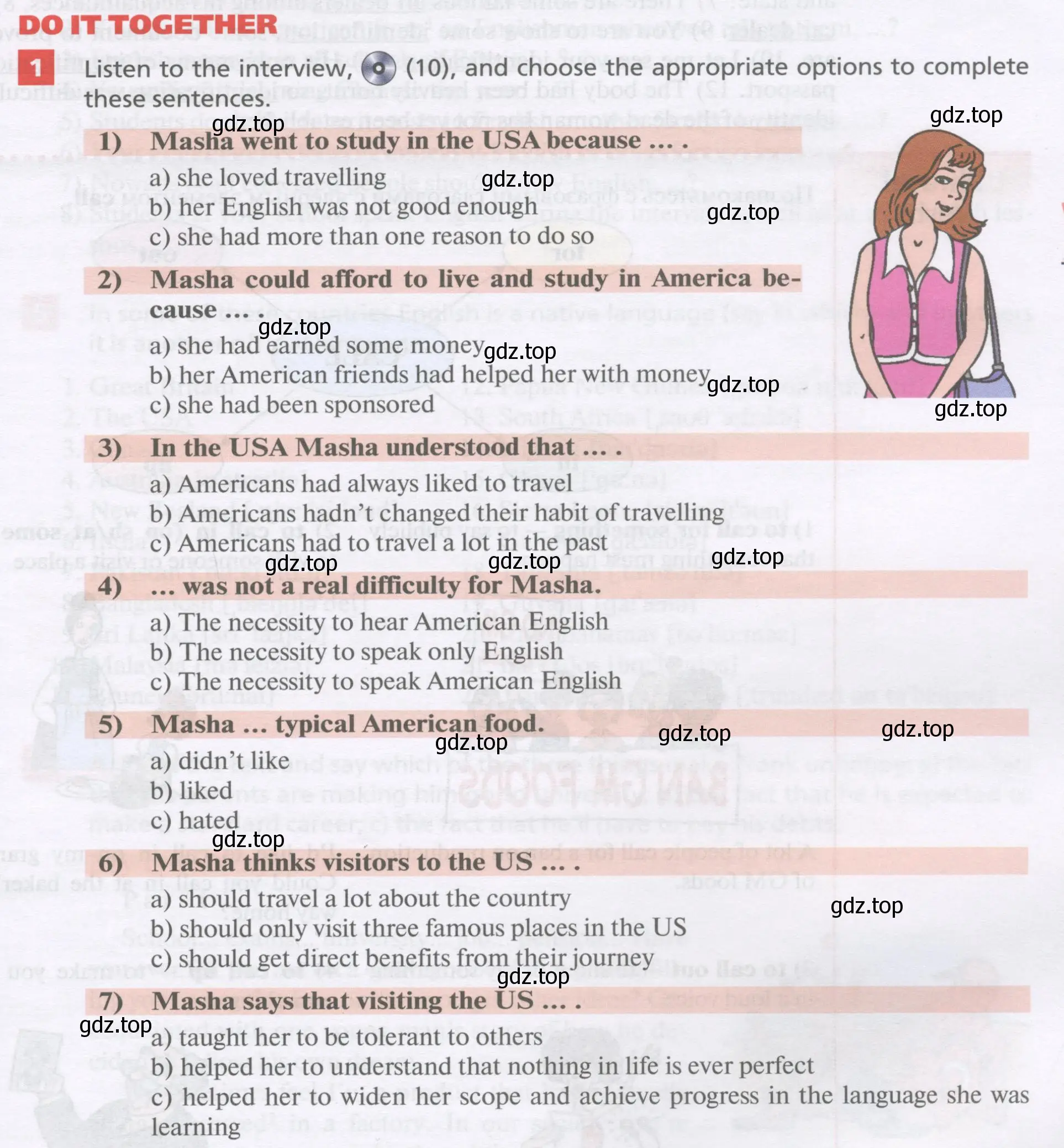 Условие номер 1 (страница 33) гдз по английскому языку 11 класс Афанасьева, Михеева, учебник