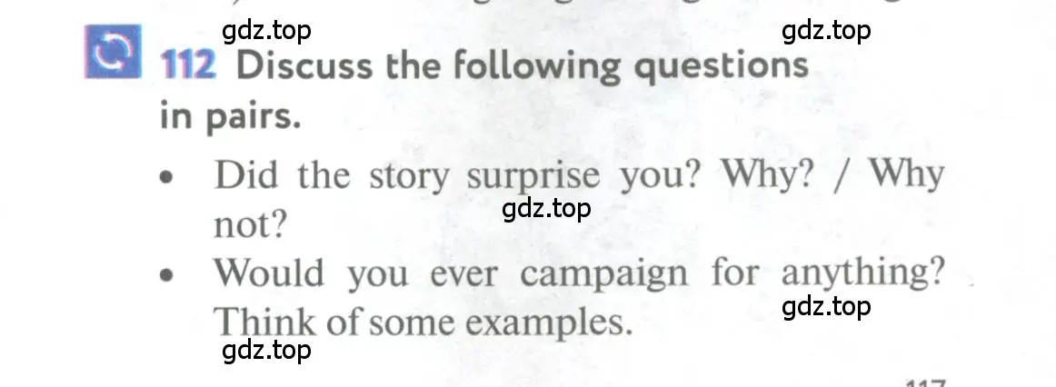 Условие номер 112 (страница 117) гдз по английскому языку 11 класс Биболетова, Бабушис, учебник
