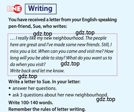 Условие  Writing (страница 25) гдз по английскому языку 11 класс Афанасьева, Дули, учебник