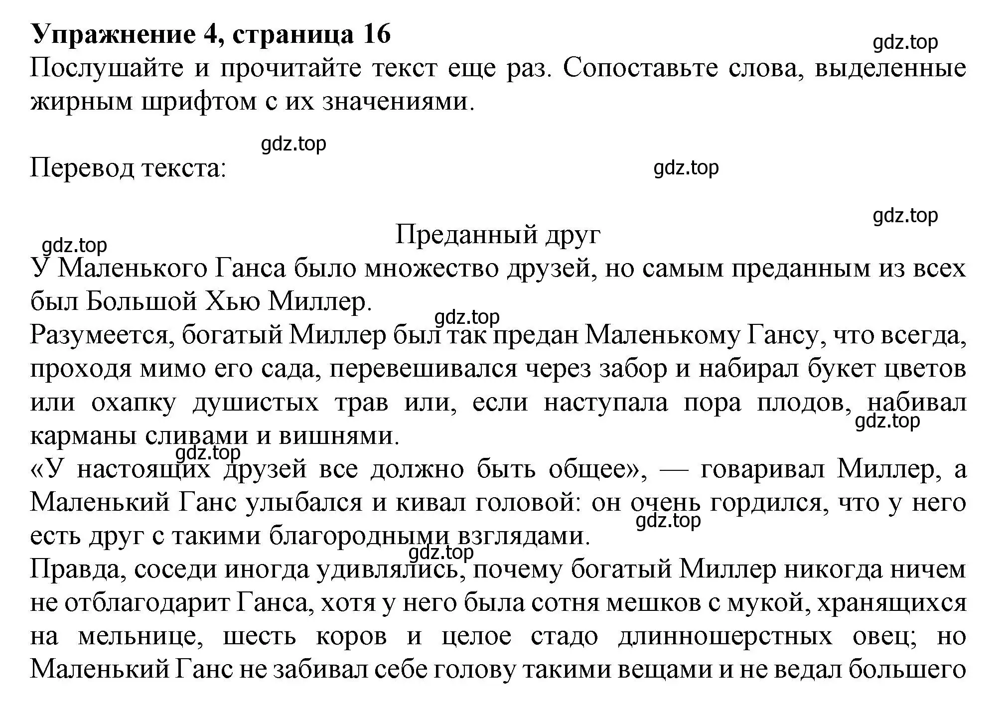 Решение 2. номер 4 (страница 16) гдз по английскому языку 11 класс Афанасьева, Дули, учебник