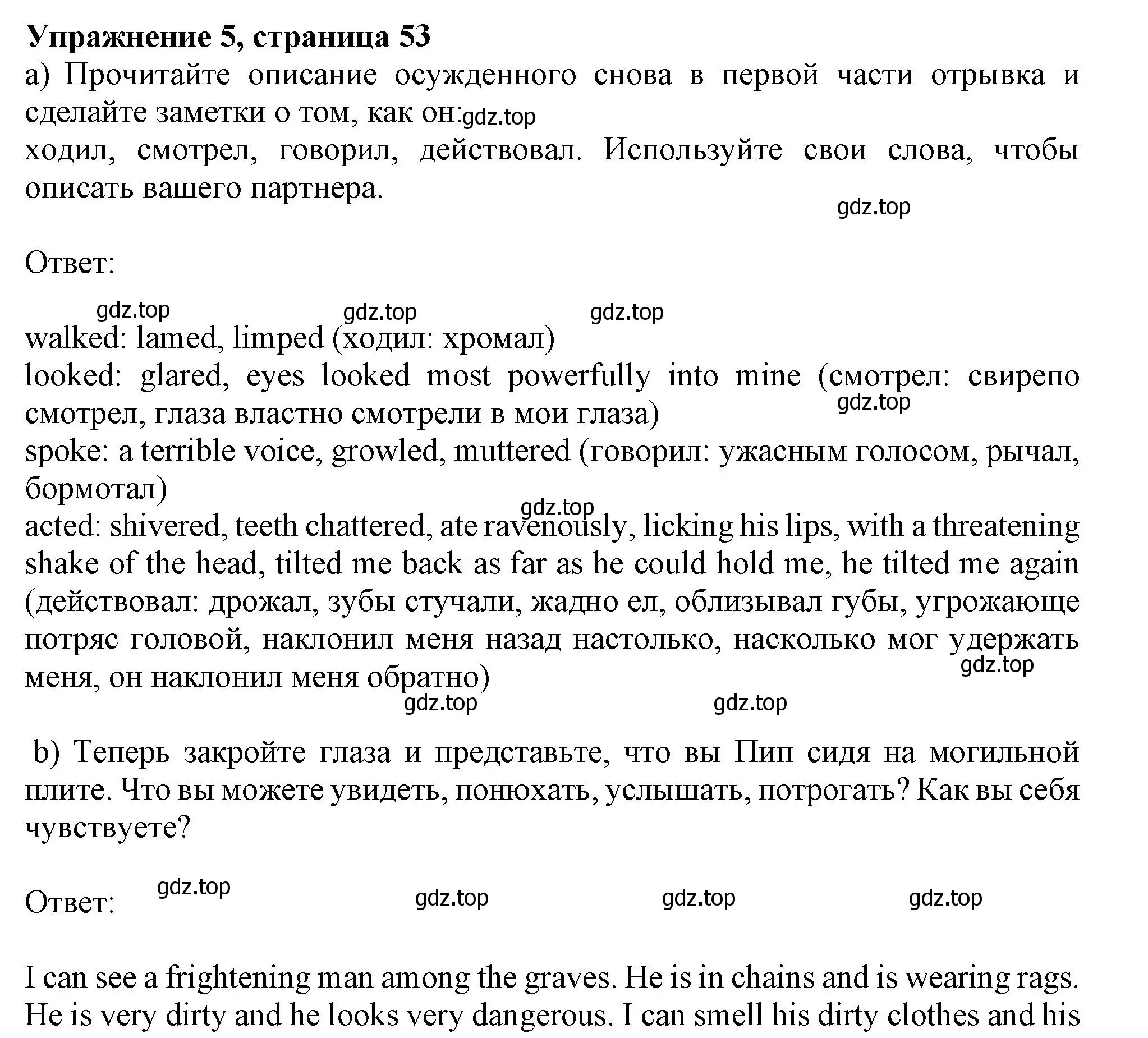 Решение 2. номер 5 (страница 53) гдз по английскому языку 11 класс Афанасьева, Дули, учебник