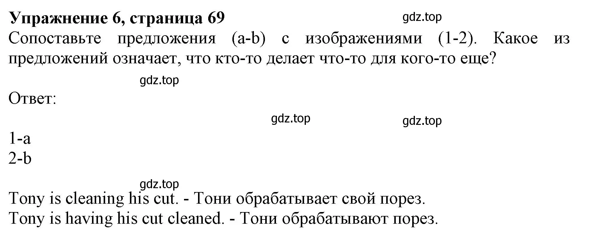 Решение 2. номер 6 (страница 69) гдз по английскому языку 11 класс Афанасьева, Дули, учебник