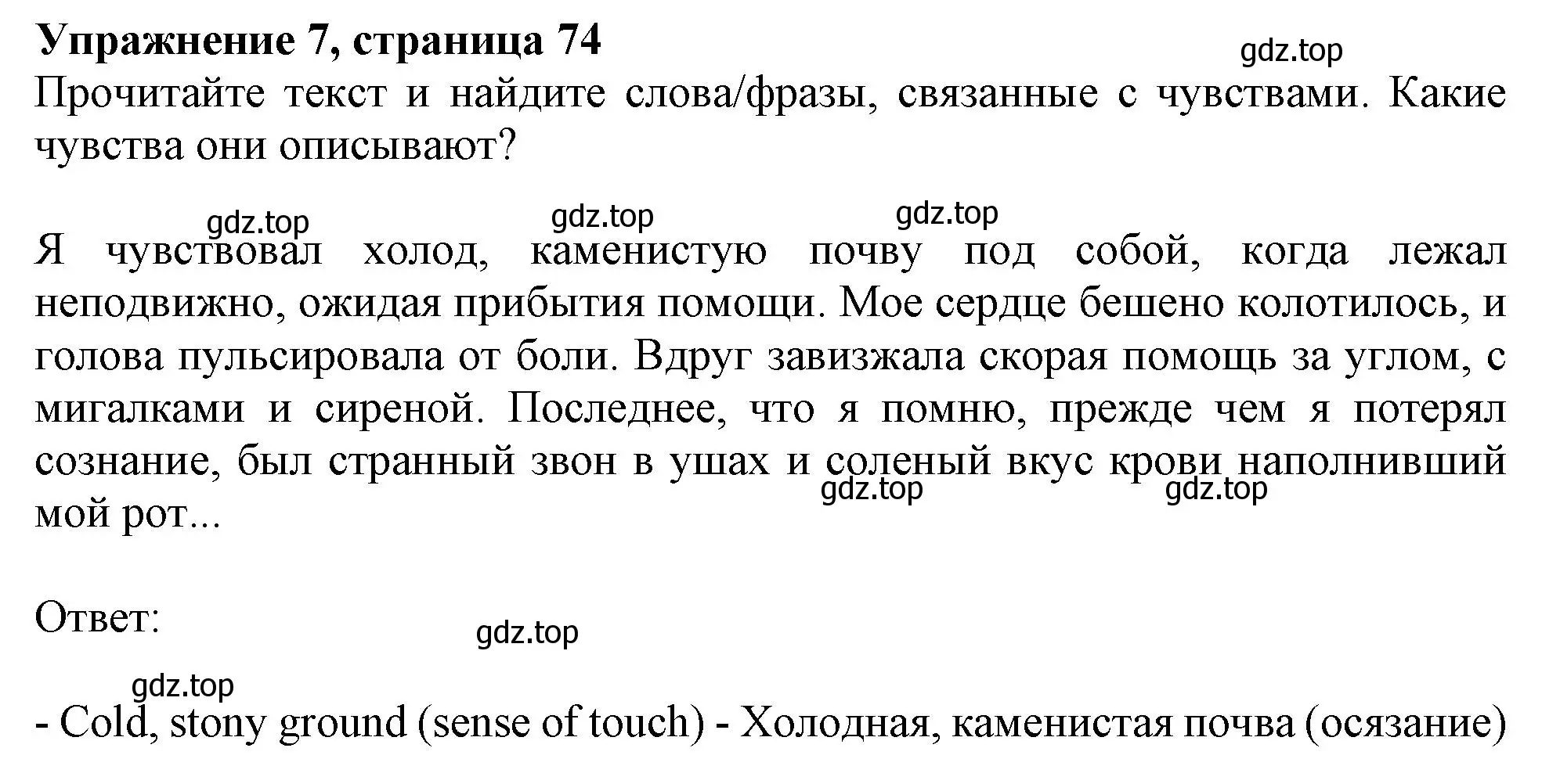 Решение 2. номер 7 (страница 74) гдз по английскому языку 11 класс Афанасьева, Дули, учебник