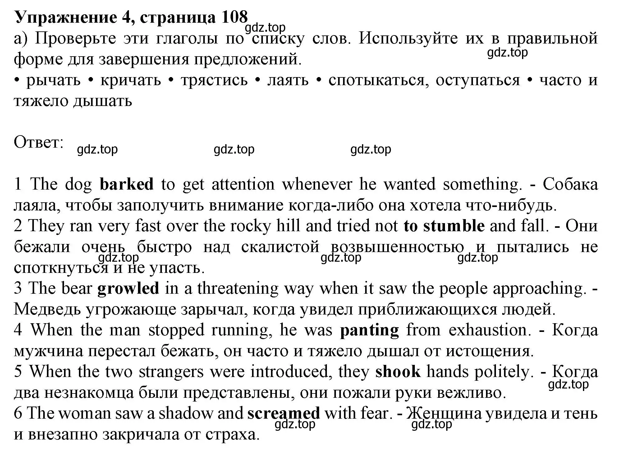 Решение 2. номер 4 (страница 108) гдз по английскому языку 11 класс Афанасьева, Дули, учебник