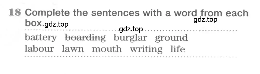 Условие номер 18 (страница 50) гдз по английскому языку 11 класс Вербицкая, Фрик, рабочая тетрадь