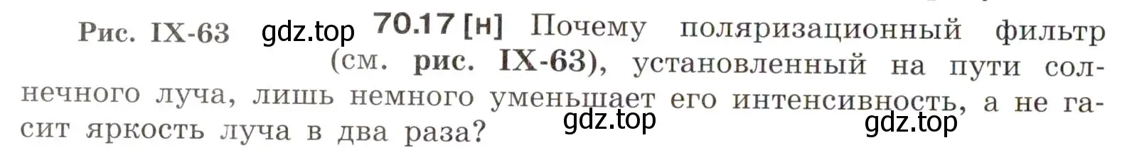 Условие номер 70.17 (страница 244) гдз по физике 7-9 класс Лукашик, Иванова, сборник задач