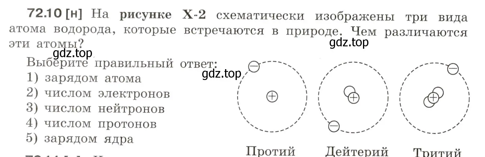 Условие номер 72.10 (страница 247) гдз по физике 7-9 класс Лукашик, Иванова, сборник задач