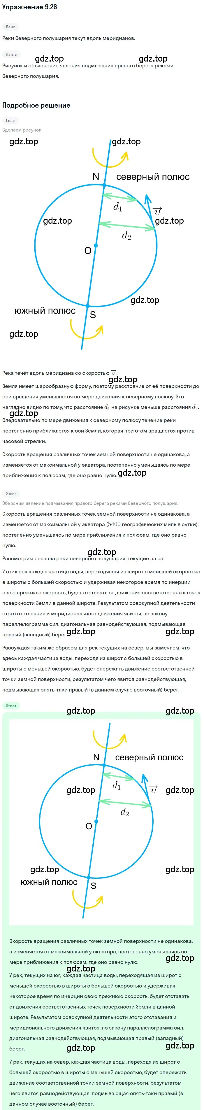 Решение номер 9.26 (страница 31) гдз по физике 7-9 класс Лукашик, Иванова, сборник задач