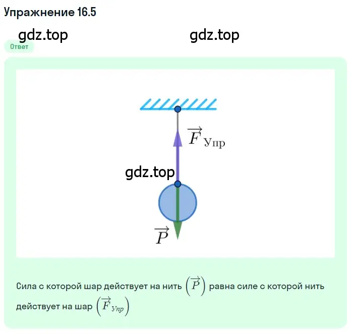 Решение номер 16.5 (страница 53) гдз по физике 7-9 класс Лукашик, Иванова, сборник задач