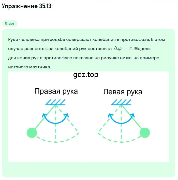 Решение номер 35.13 (страница 130) гдз по физике 7-9 класс Лукашик, Иванова, сборник задач