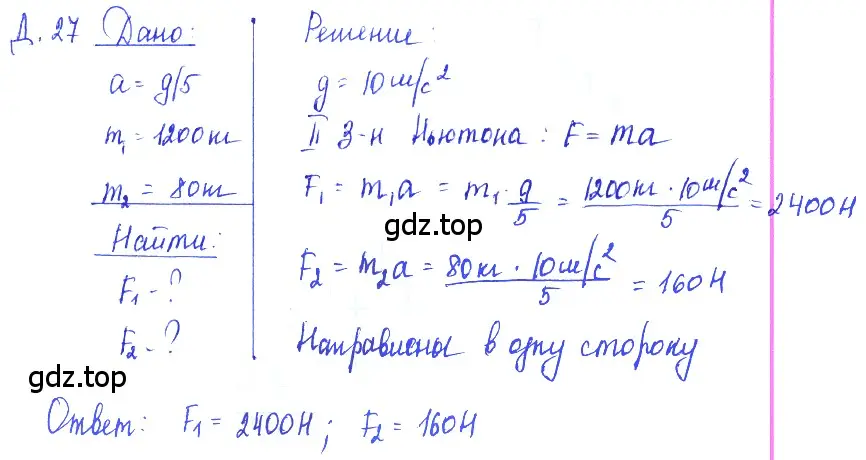 Решение 2. номер 12.13 (страница 40) гдз по физике 7-9 класс Лукашик, Иванова, сборник задач