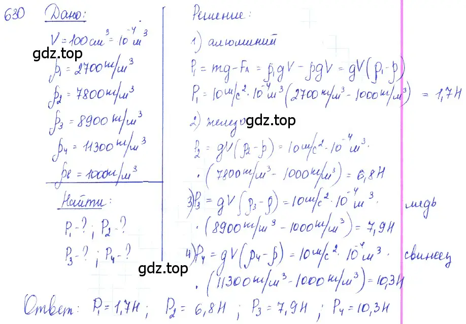 Решение 2. номер 27.36 (страница 98) гдз по физике 7-9 класс Лукашик, Иванова, сборник задач