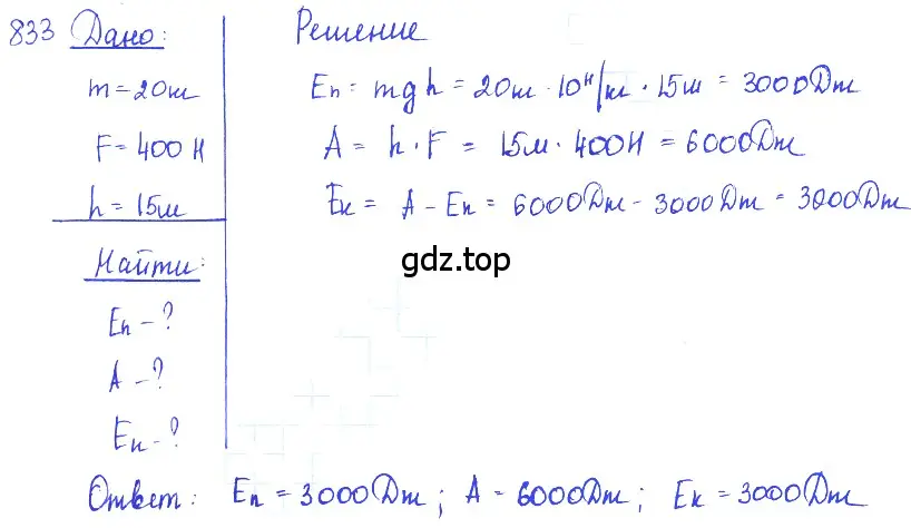 Решение 2. номер 34.33 (страница 127) гдз по физике 7-9 класс Лукашик, Иванова, сборник задач