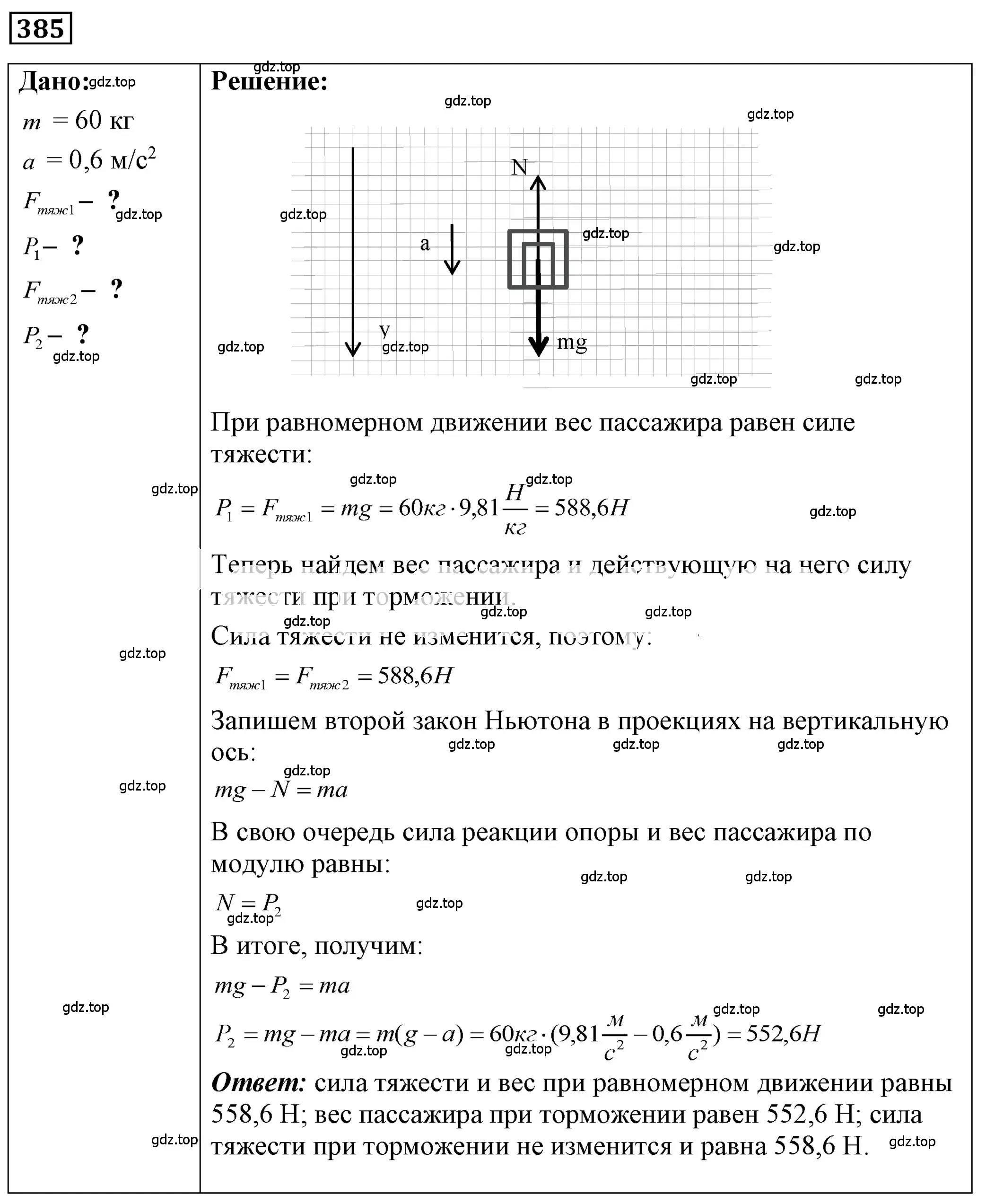 Решение 4. номер 17.17 (страница 57) гдз по физике 7-9 класс Лукашик, Иванова, сборник задач