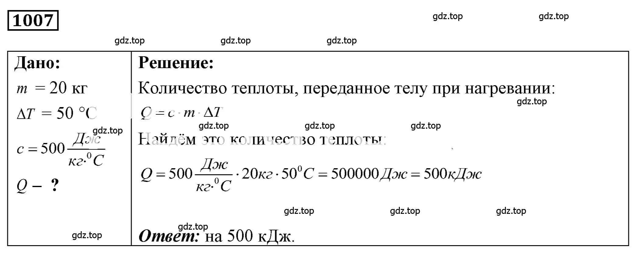 Решение 4. номер 40.20 (страница 151) гдз по физике 7-9 класс Лукашик, Иванова, сборник задач