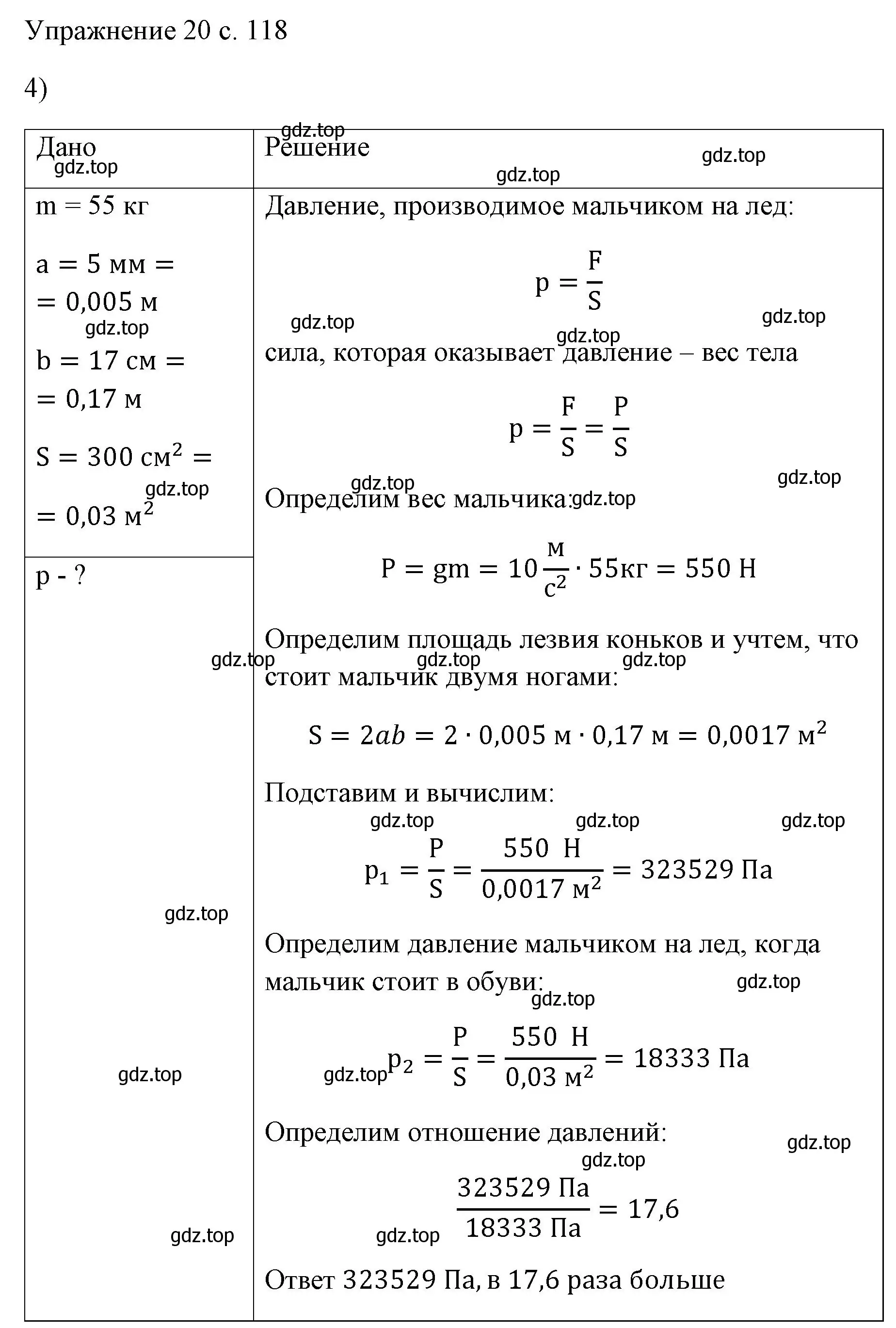 Решение номер 4 (страница 119) гдз по физике 7 класс Перышкин, Иванов, учебник