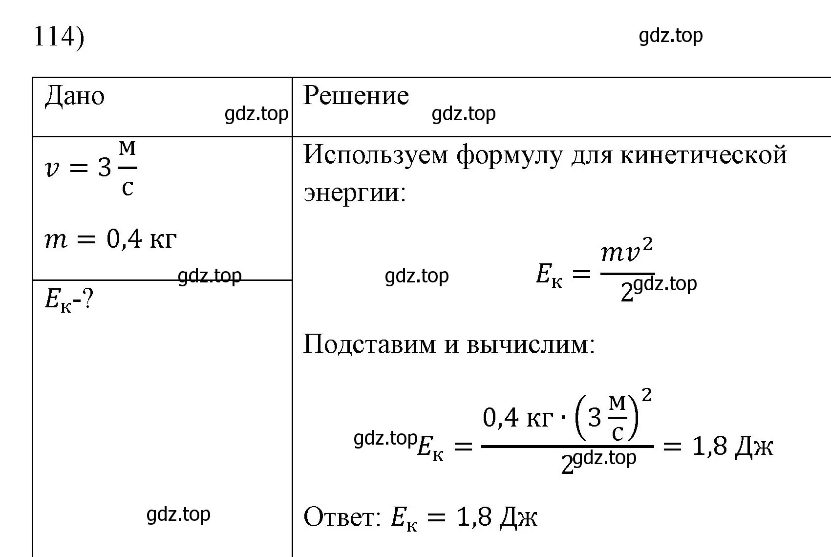 Решение номер 114 (страница 232) гдз по физике 7 класс Перышкин, Иванов, учебник