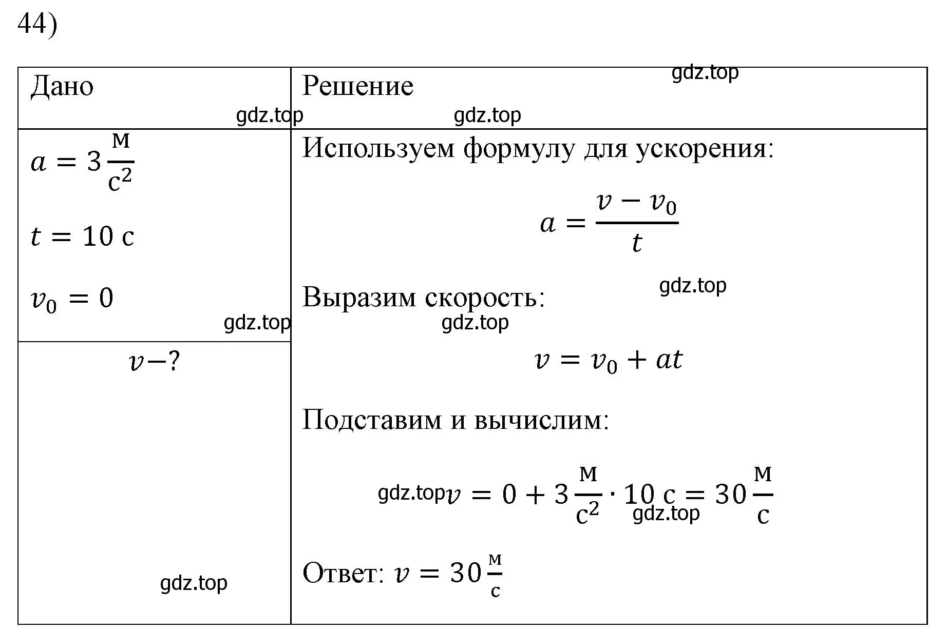 Решение номер 44 (страница 226) гдз по физике 7 класс Перышкин, Иванов, учебник