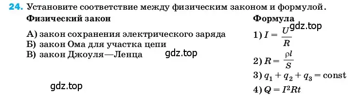 Условие номер 24 (страница 243) гдз по физике 8 класс Перышкин, Иванов, учебник