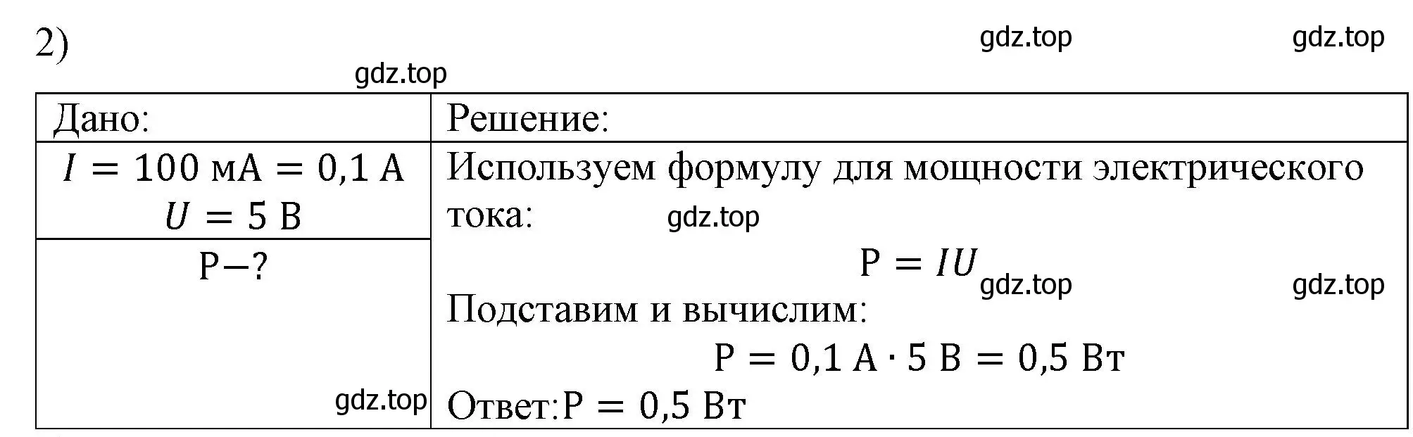 Решение номер 2 (страница 171) гдз по физике 8 класс Перышкин, Иванов, учебник