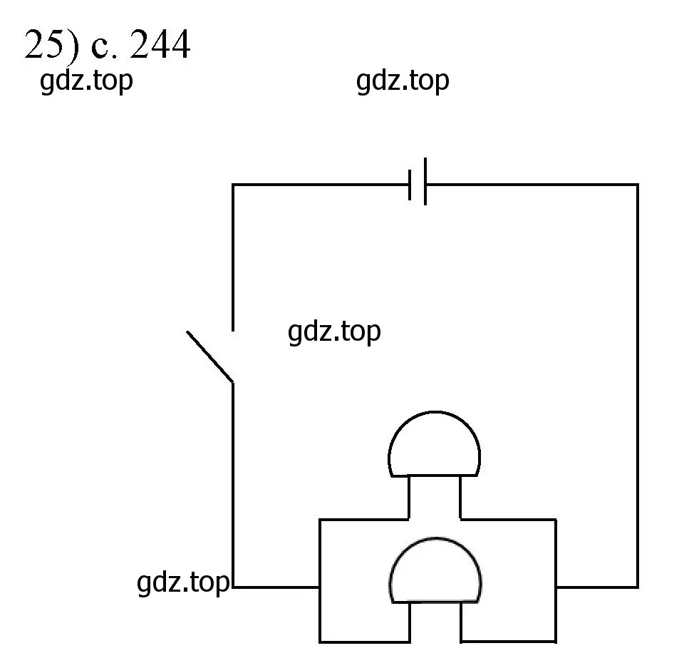 Решение номер 25 (страница 244) гдз по физике 8 класс Перышкин, Иванов, учебник