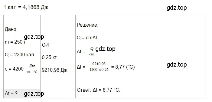 Решение 2.  Это любопытно (страница 48) гдз по физике 8 класс Перышкин, Иванов, учебник