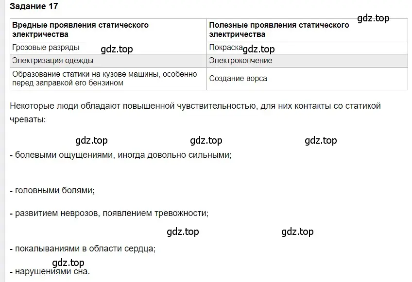 Решение 2. номер 1 (страница 123) гдз по физике 8 класс Перышкин, Иванов, учебник