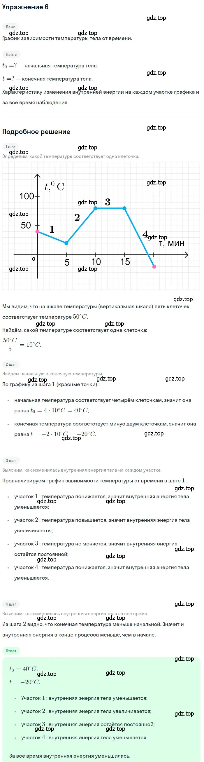 Решение 3. номер 5 (страница 241) гдз по физике 8 класс Перышкин, Иванов, учебник