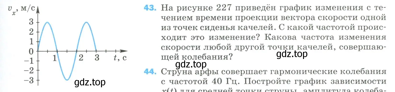 Условие номер 43 (страница 337) гдз по физике 9 класс Перышкин, Гутник, учебник