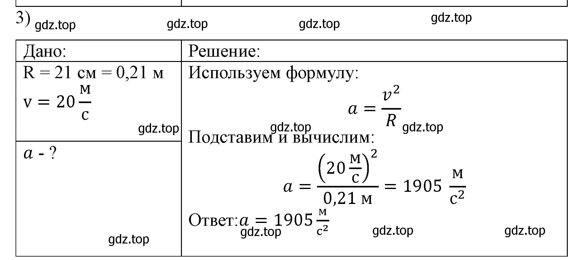 Решение номер 3 (страница 42) гдз по физике 9 класс Перышкин, Гутник, учебник