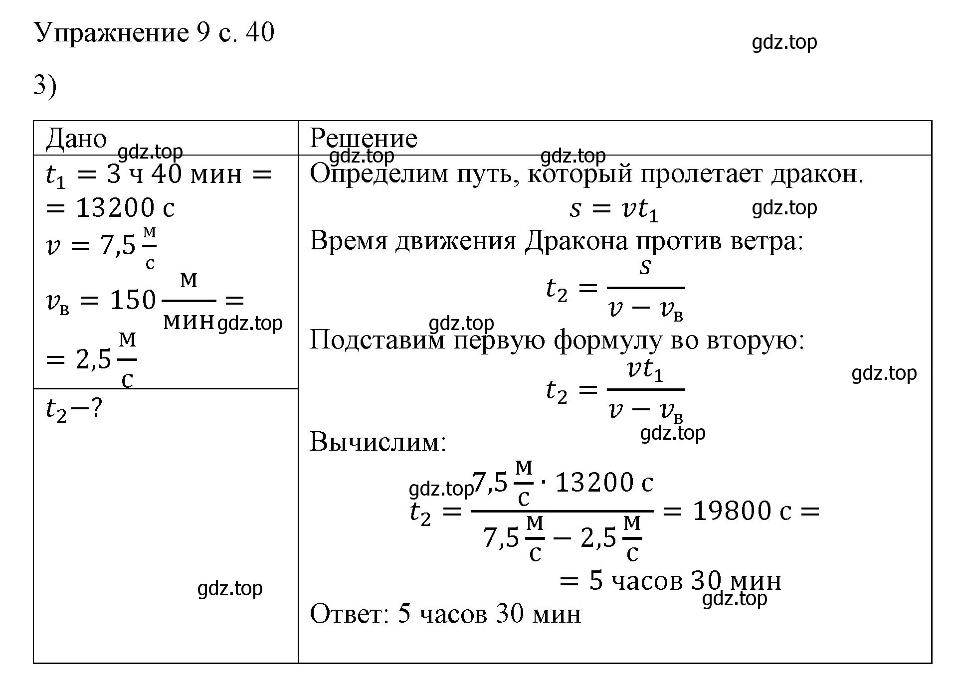 Решение номер 3 (страница 48) гдз по физике 9 класс Перышкин, Гутник, учебник