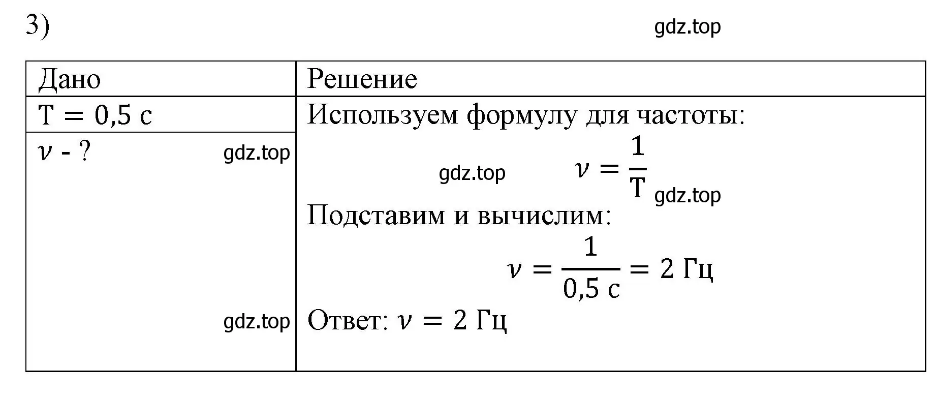 Решение номер 3 (страница 150) гдз по физике 9 класс Перышкин, Гутник, учебник