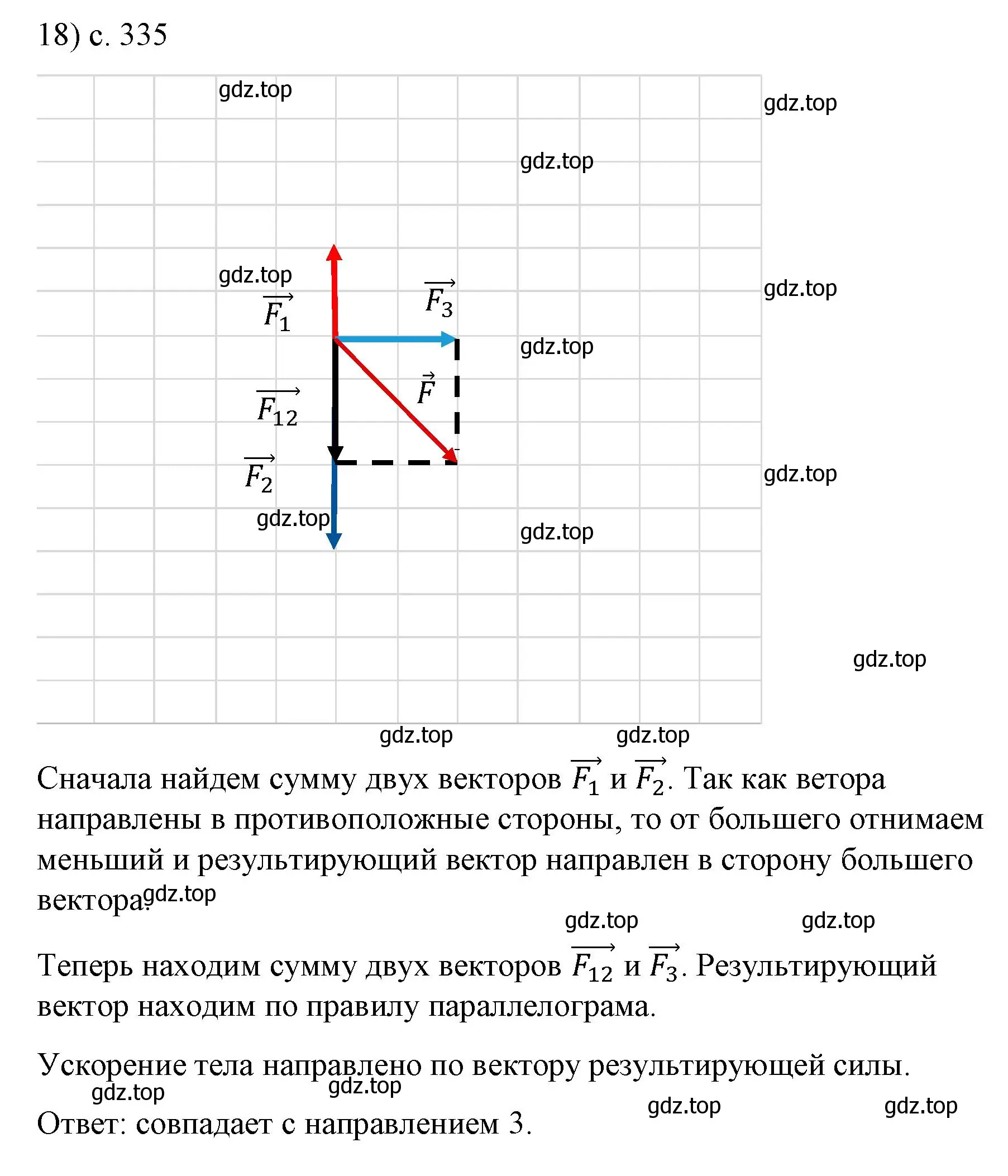 Решение номер 18 (страница 335) гдз по физике 9 класс Перышкин, Гутник, учебник