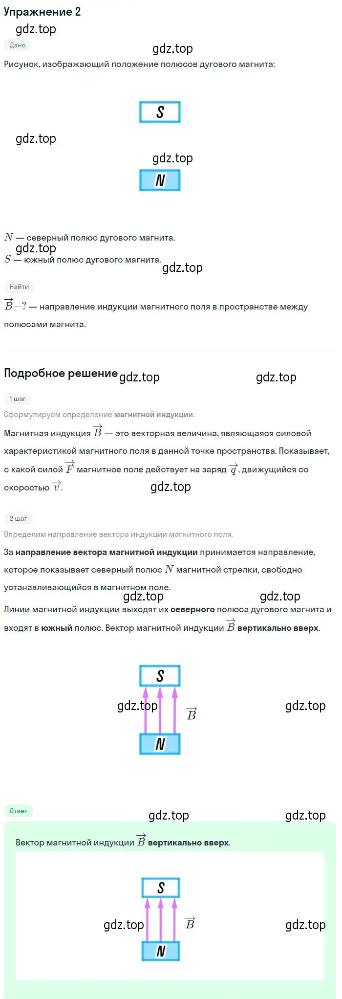 Решение номер 2 (страница 139) гдз по физике 10-11 класс Громцева, сборник задач