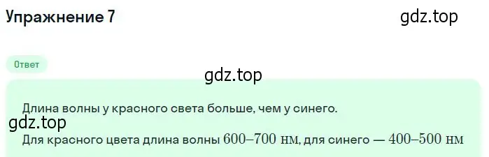 Решение номер 7 (страница 166) гдз по физике 10-11 класс Громцева, сборник задач