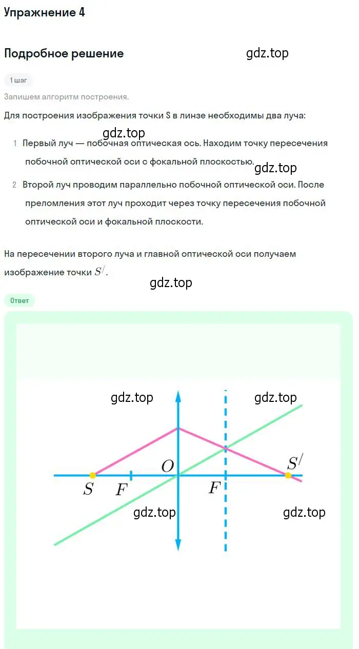 Решение номер 4 (страница 172) гдз по физике 10-11 класс Громцева, сборник задач