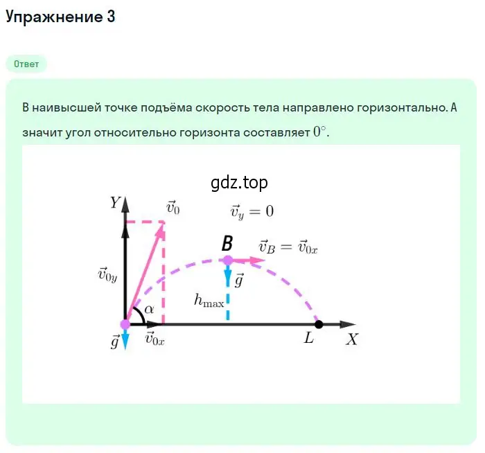 Решение номер 3 (страница 51) гдз по физике 10 класс Мякишев, Буховцев, учебник