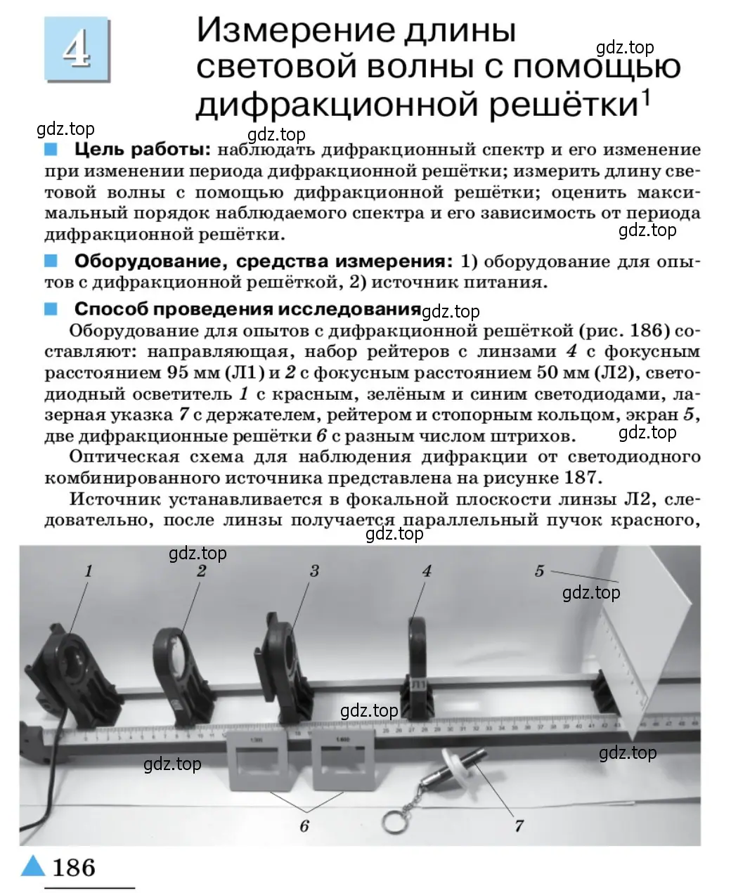 Условие  Лабораторная работа 4 (страница 276) гдз по физике 11 класс Касьянов, учебник