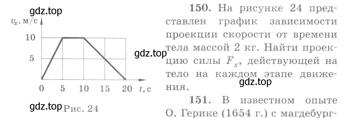 Условие номер 150 (страница 26) гдз по физике 10-11 класс Рымкевич, задачник