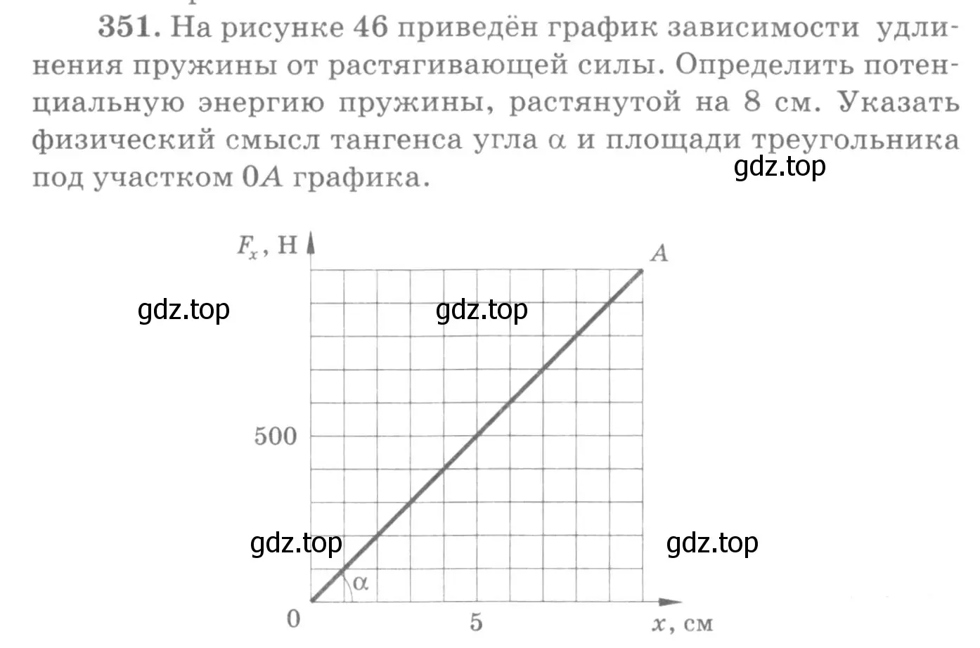 Условие номер 351 (страница 51) гдз по физике 10-11 класс Рымкевич, задачник