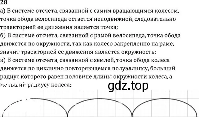 Решение номер 28 (страница 10) гдз по физике 10-11 класс Рымкевич, задачник