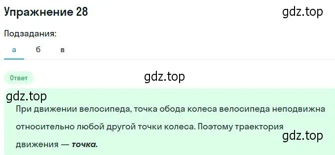 Решение 2. номер 28 (страница 10) гдз по физике 10-11 класс Рымкевич, задачник