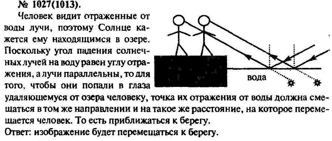 Решение 3. номер 1027 (страница 136) гдз по физике 10-11 класс Рымкевич, задачник