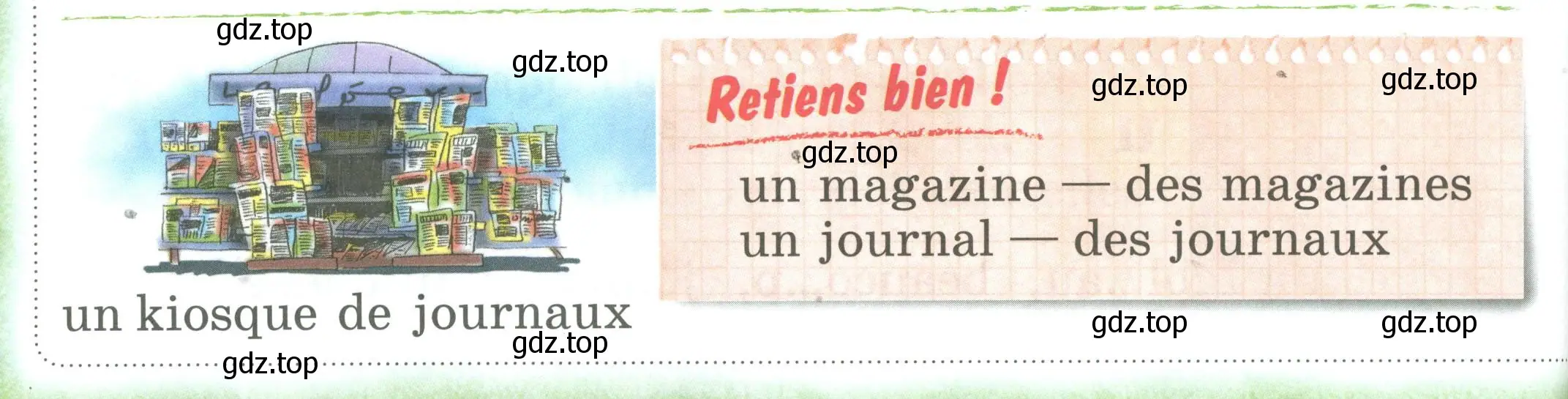 Условие номер Retiens bien! (страница 40) гдз по французскому языку 2 класс Кулигина, Кирьянова, учебник