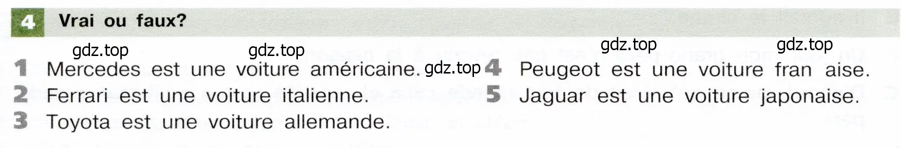 Условие номер 4 (страница 112) гдз по французскому языку 6 класс Селиванова, Шашурина, учебник 2 часть